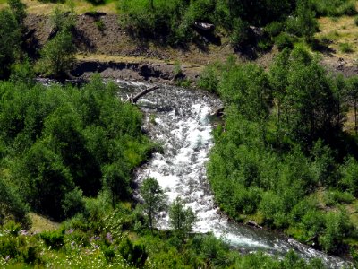 Coldwater Creek at Mt. St. Helens NM in Washington photo