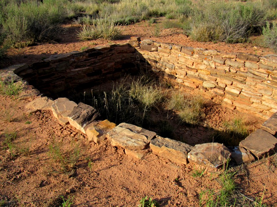 Puerco Pueblo at Petrified Forest NP in Arizona