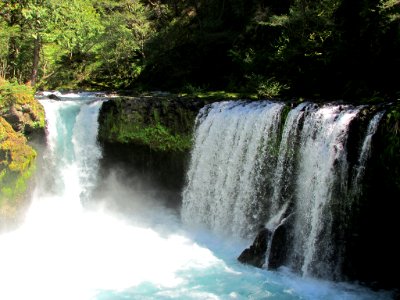 Spirit Falls Trail on Little White Salmon River in WA