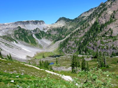Austin Pass at Mt. Baker-Snoqualmie NF in WA photo