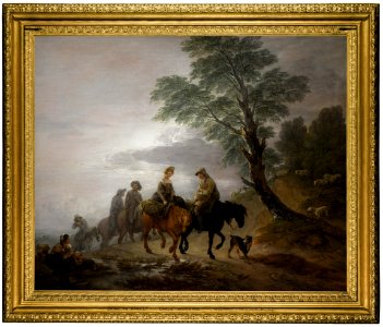 ‘Going to Market, Early Morning’ by Thomas Gainsborough