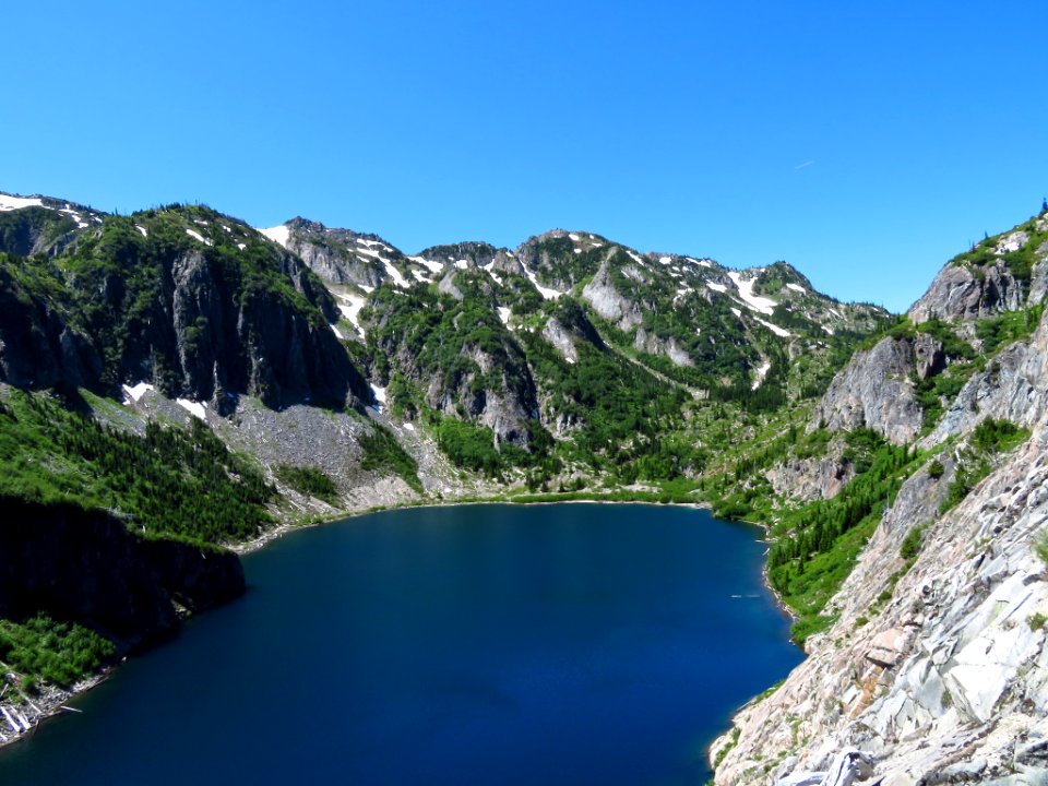 Shovel Lake at Mt. Margaret Backcountry in WA