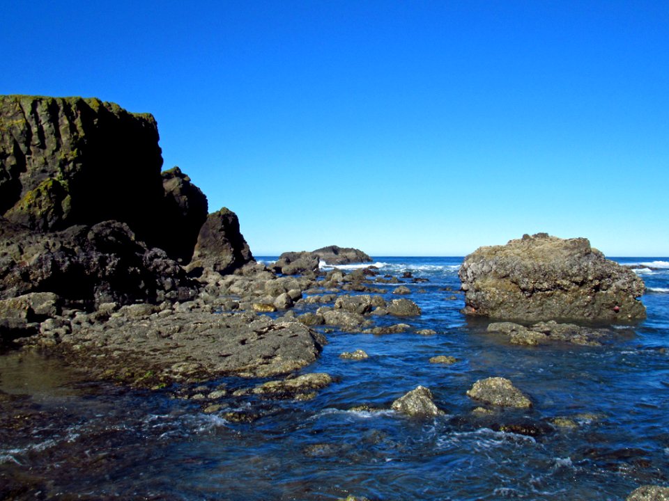 Low Tide at Pacific Coast in OR