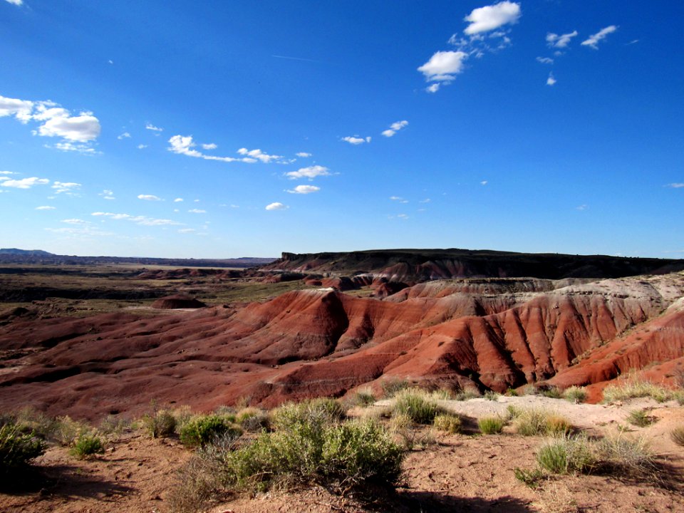 Painted Desert at Petrified Forest NP in Arizona