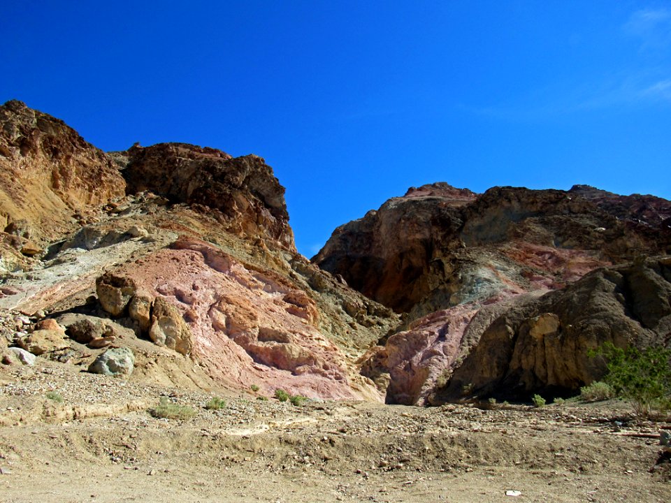 Artist's Drive at Death Valley NP in CA