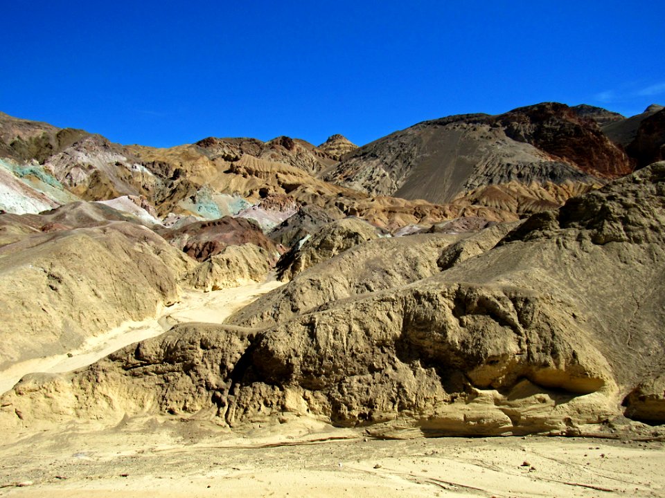 Artist's Drive at Death Valley NP in CA