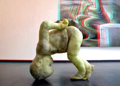 Art by Virgilius Moldovan in Zic Zerp gallery Rotterdam 3D
