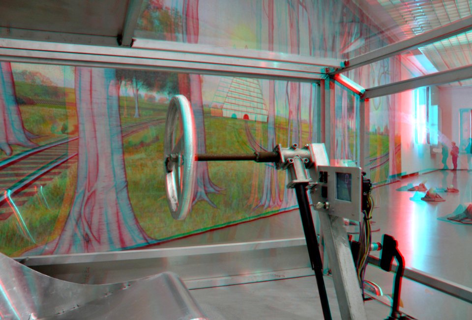Square car by John Kormeling Boijmans Rotterdam 3D