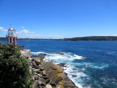 View of Hornby Lighthouse Sydney Australia From Watson's Bay photo