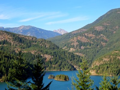 Diablo Lake at North Cascades NP in Washington