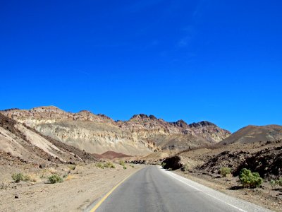 Artist's Drive at Death Valley NP in CA