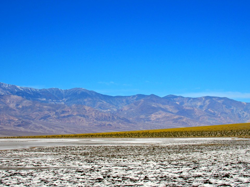 Badwater Basin at Death Valley NP in CA