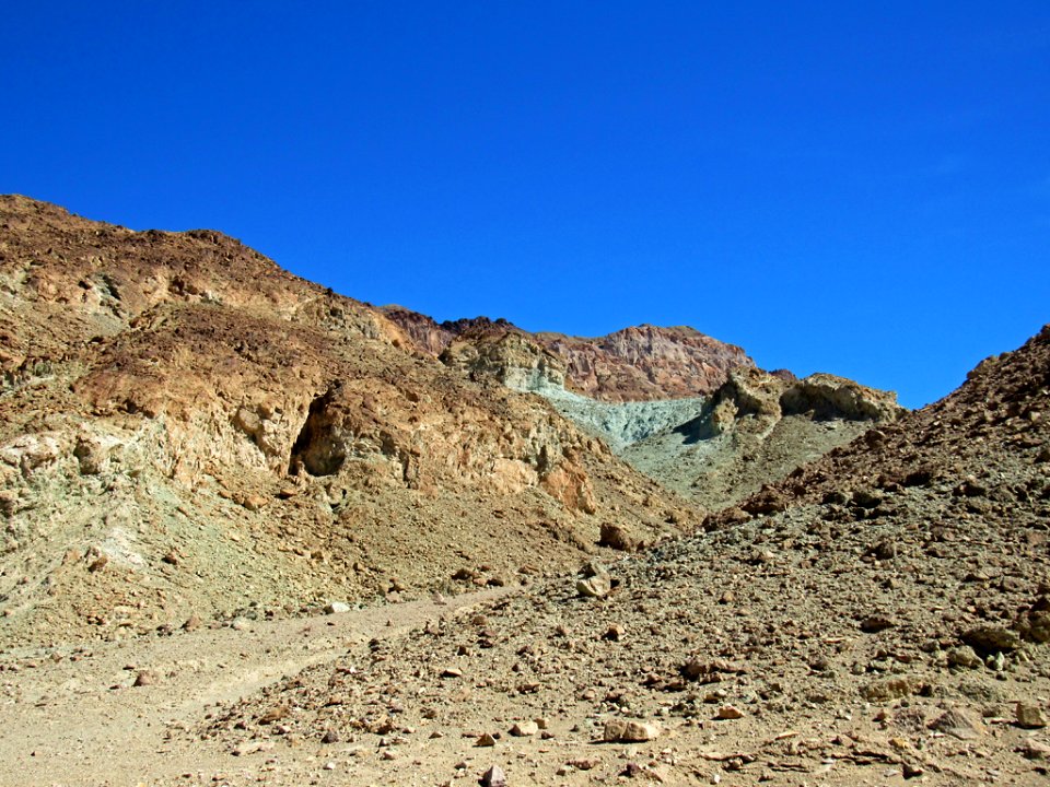 Artist's Drive at Death Valley NP in CA