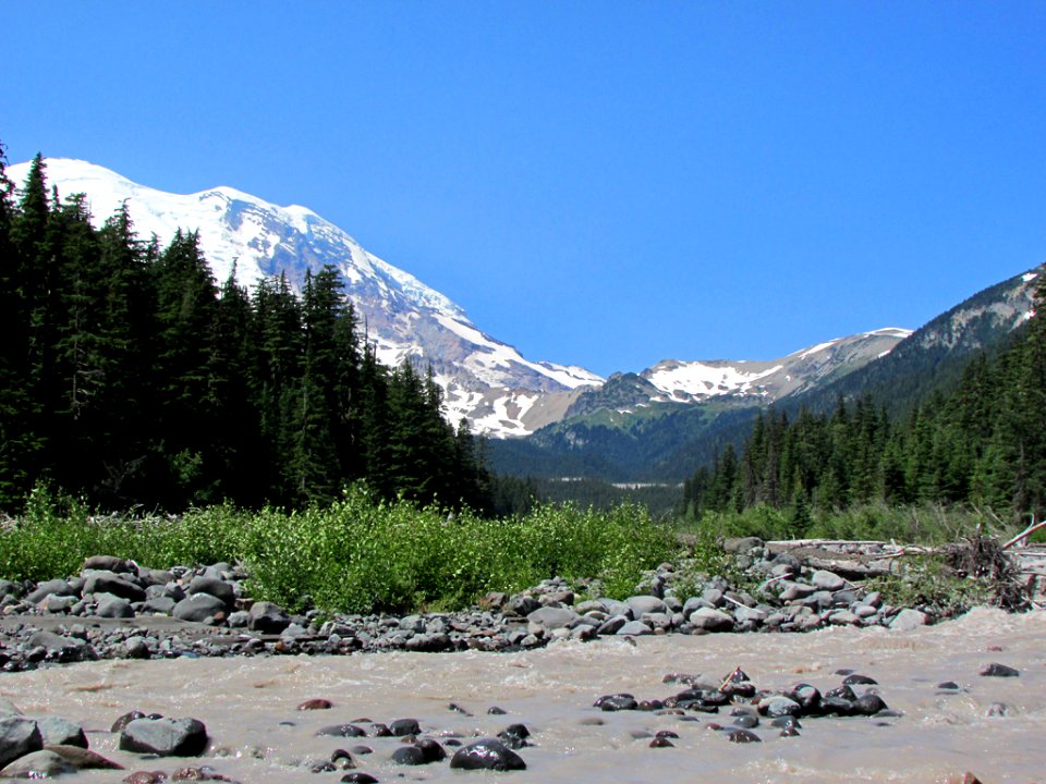 White River at Mt. Rainier NP in WA