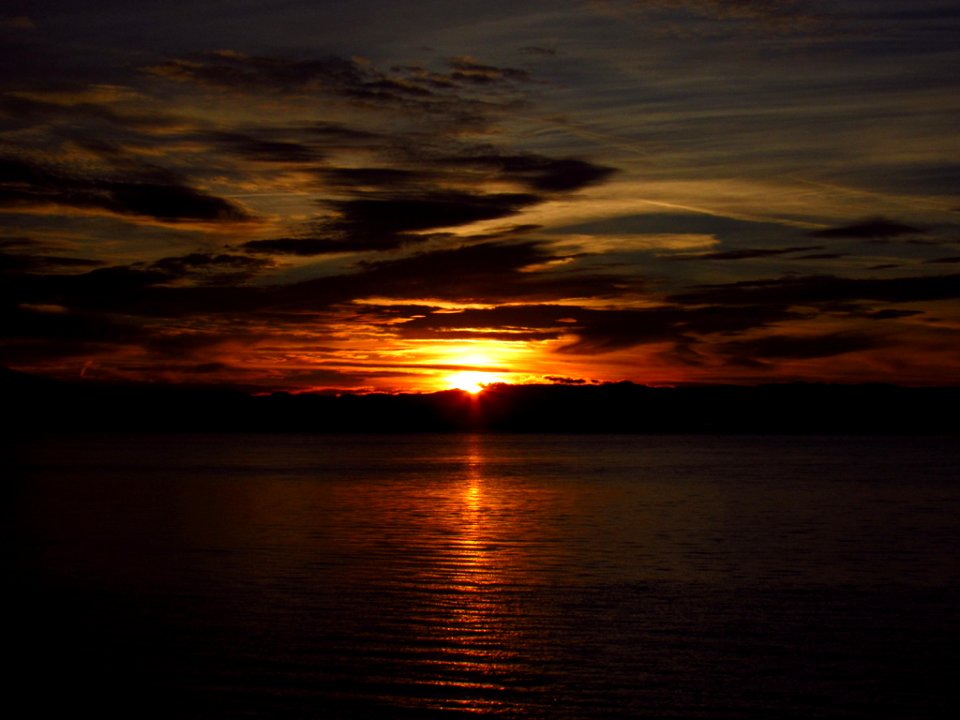 Sunrise at Columbia River