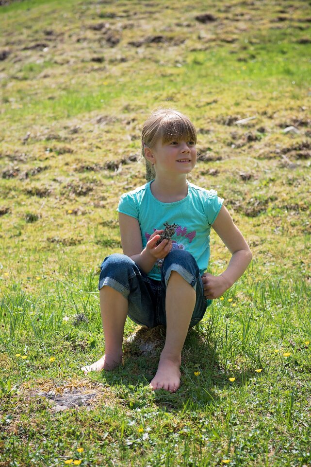 Rest sitting meadow