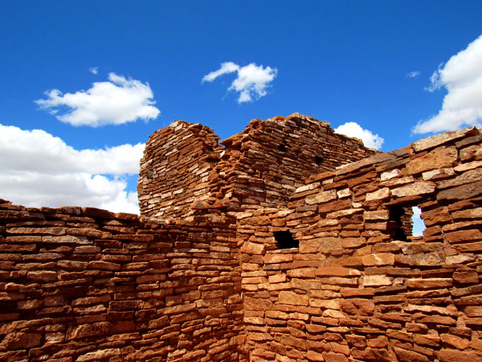 Lomaki Ruin at Wupatki NM in Arizona