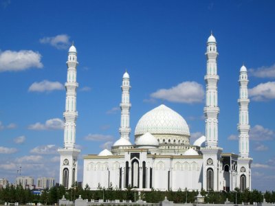 Hazrat Sultan Mosque Astana Kazakhstan