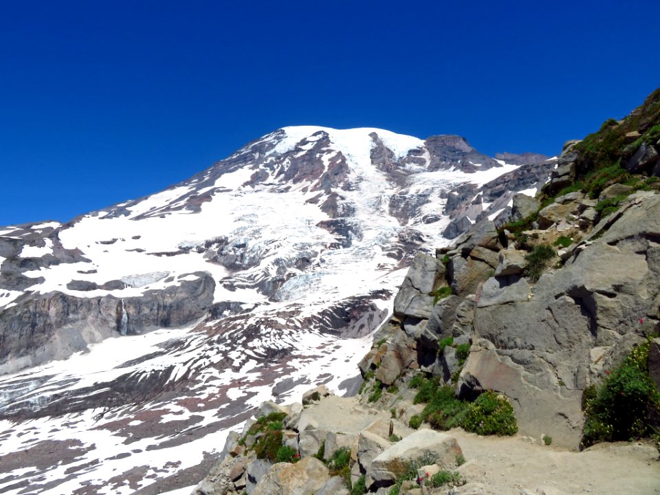 Skyline Trail at Mt. Rainier NP in WA