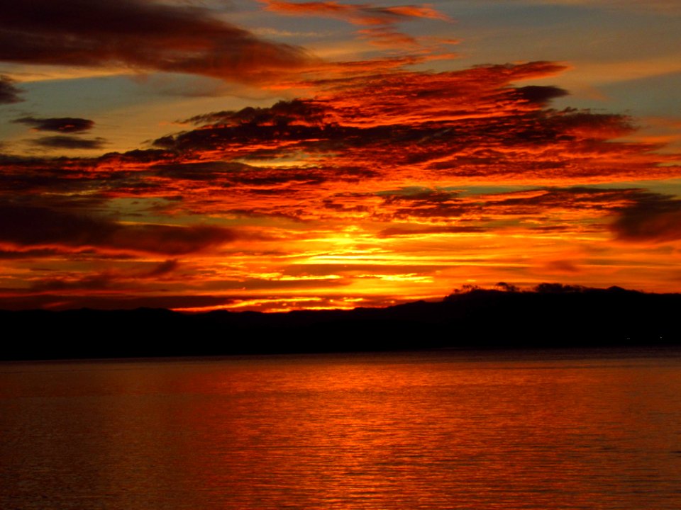Sunrise at Columbia River