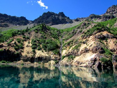 Boat Ride at Crater Lake NP in OR photo