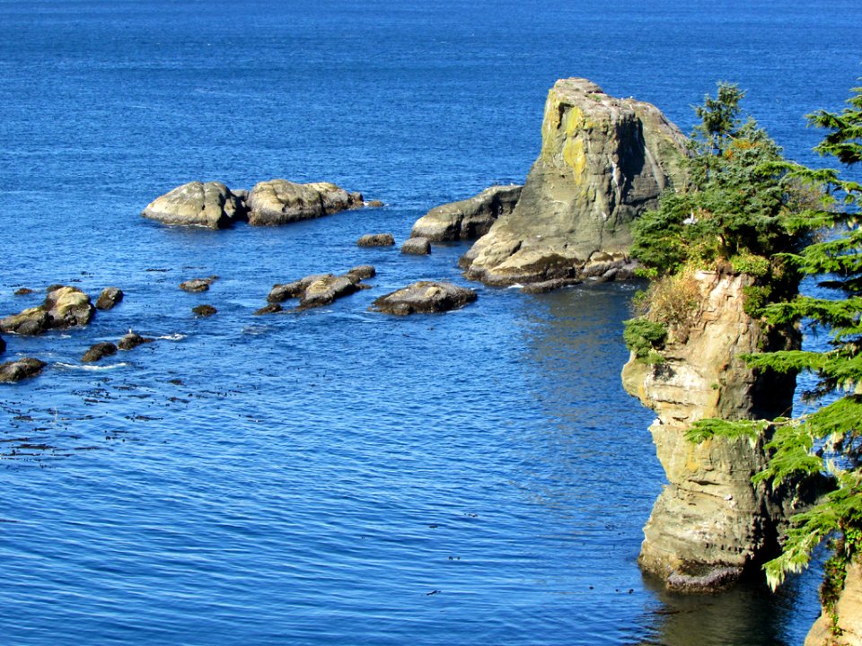 Cape Flattery at Neah Bay in WA