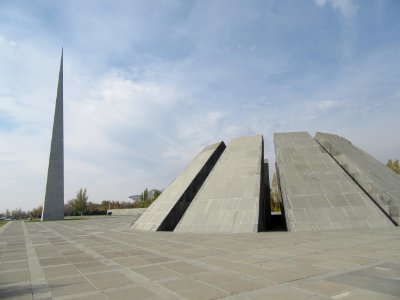 Genocide memorial Yervean Armenia photo