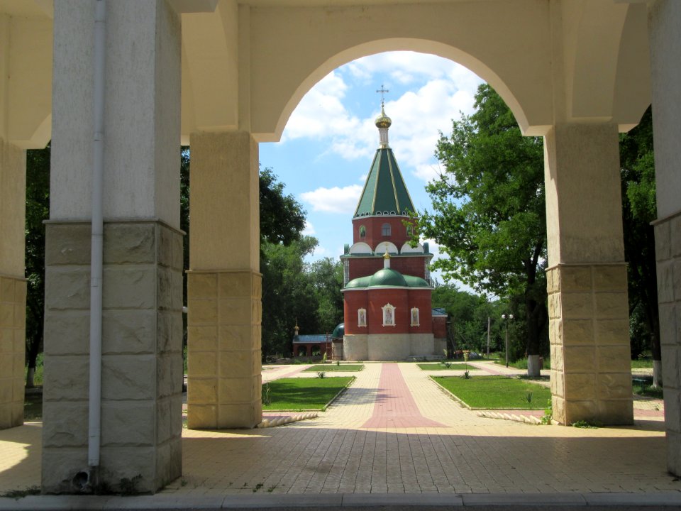 Presentation of Child Jesus Church and Bell Arch TIraspol PMR Transnistria