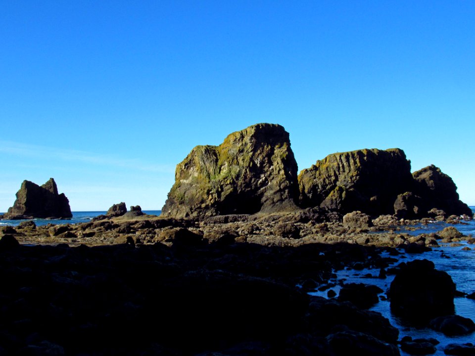 Low Tide at Pacific Coast in OR