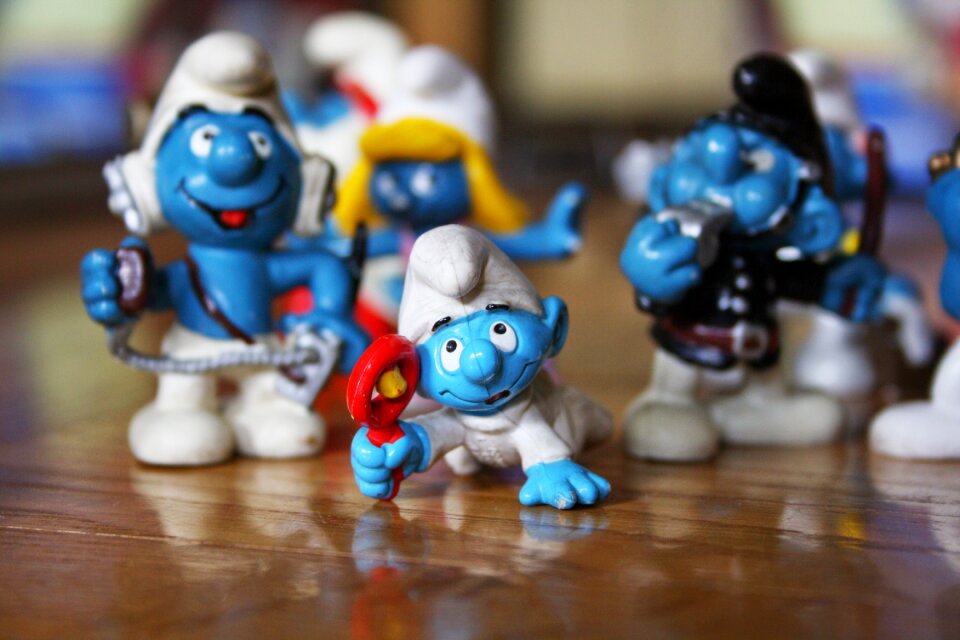 Game baby smurf newborn