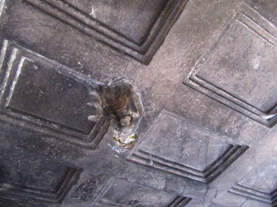 Ceiling of grand Hall Uplistsikhe Georgia