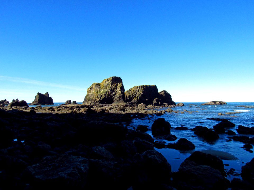 Low Tide at Pacific Coast in OR