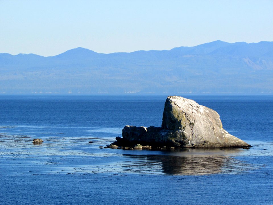 Neah Bay at Pacific Coast in WA