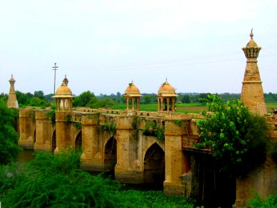 Noorabad Bridge near Morena, on way to Gwalior photo