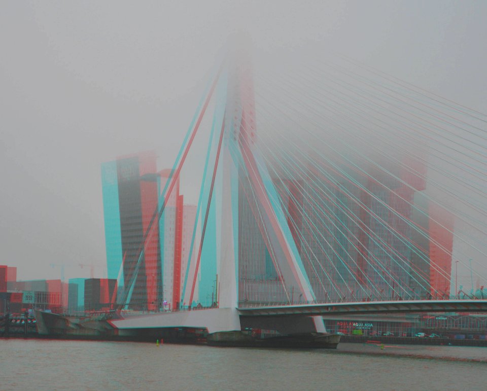 Erasmusbrug Rotterdam 3D