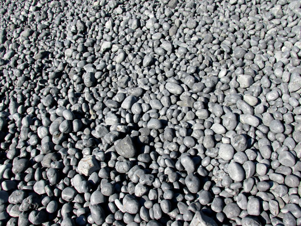 Volcanic Rock at Yaquina Head in OR