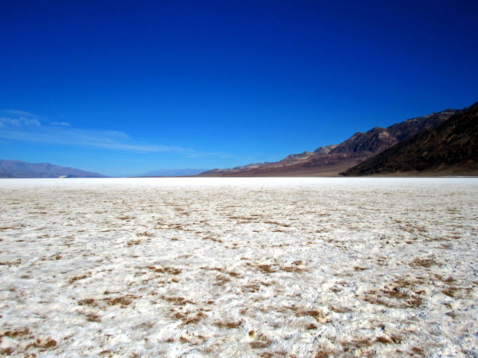 Badwater Basin at Death Valley NP in CA