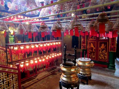 Incense Man Mo Temple HOng Kong photo