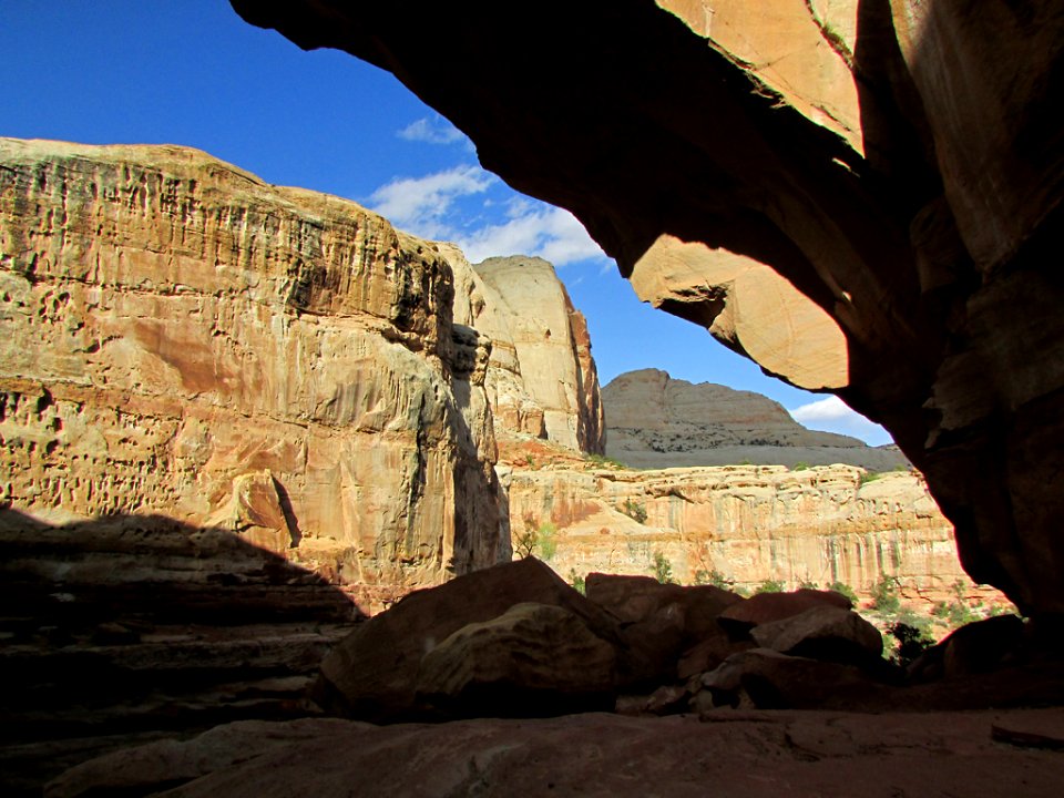 Hickman Natural Bridge at Capitol Reef NP in Utah