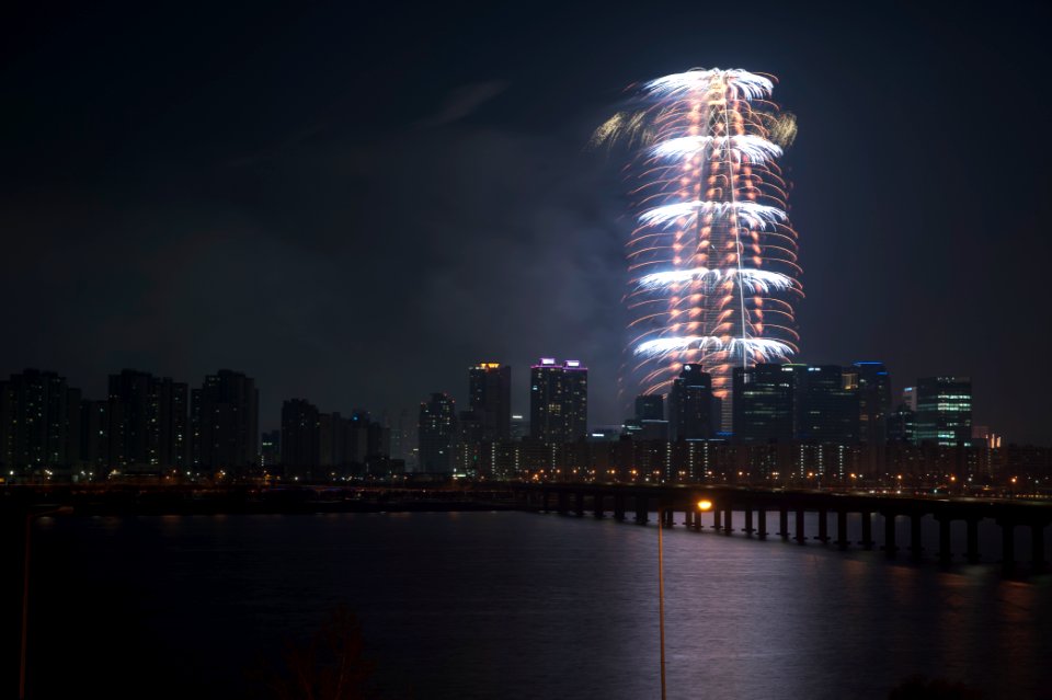 Lotte Tower Firework