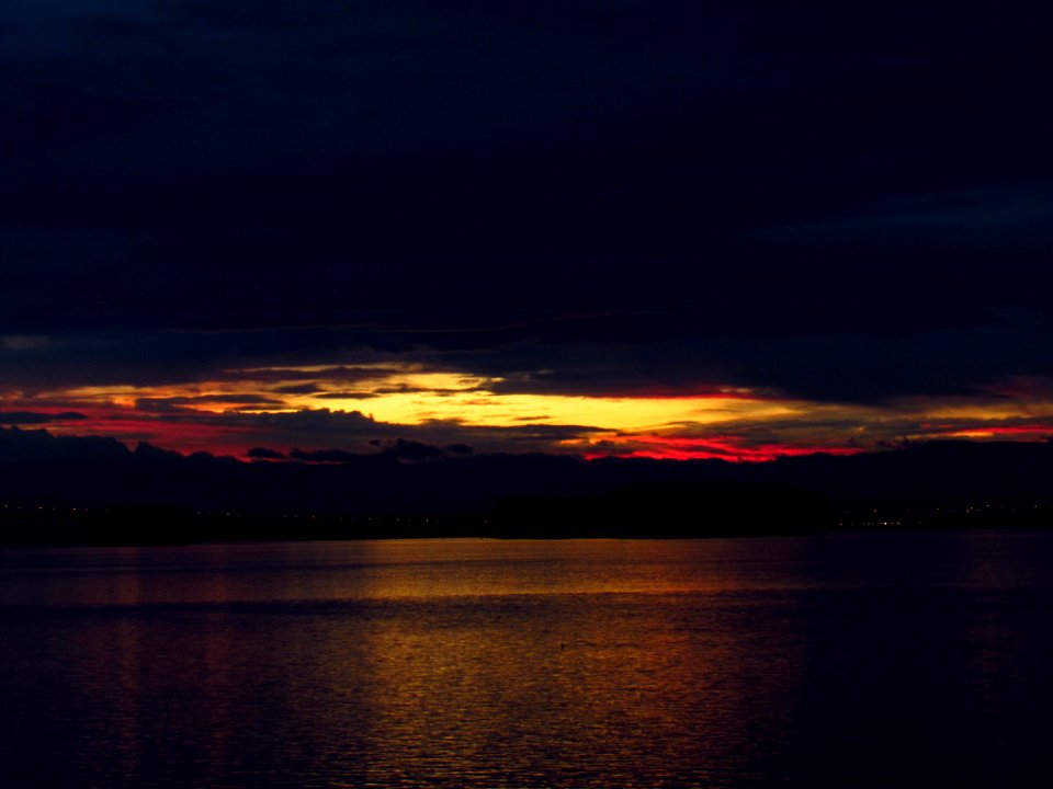 Sunrise at Columbia River