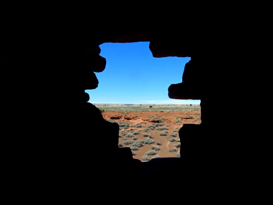 Wukoki Pueblo Ruin at Wupatki NM in AZ
