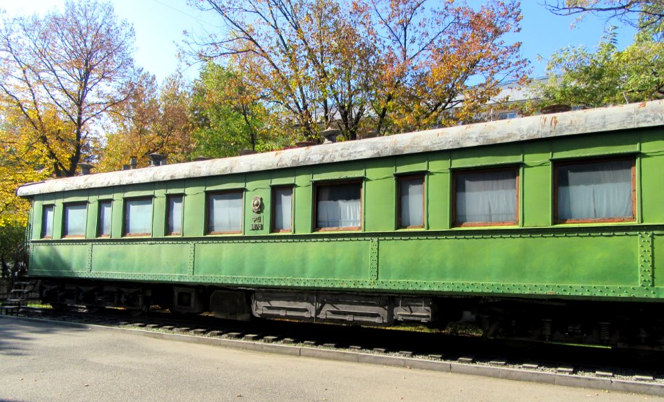 Stalin's bulletproof train car Gori Georgia