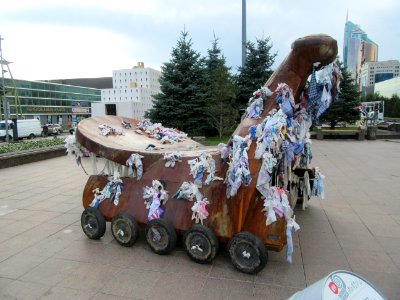 Saddle art Astana Kazakhstan