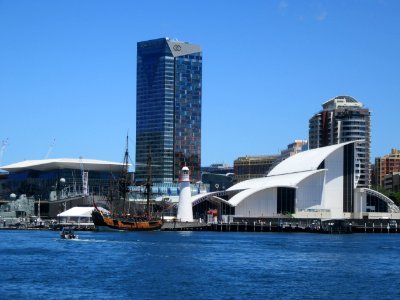 National Maritime Museum and Endeavour Replica Sydney Australia