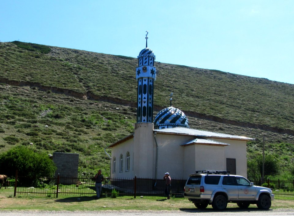 Mosque Djeti Oguz Kyrgyzstan