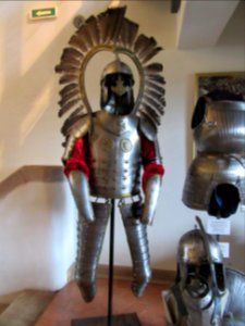 Armor and feathers Mir Castle Belarus