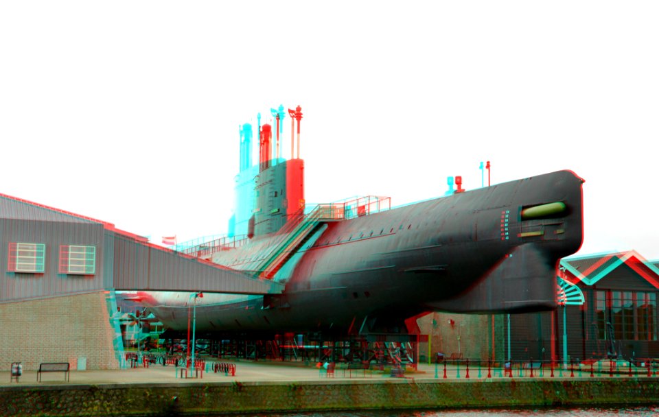 Submarine TUNA Den Helder 3D