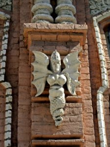 Building detail Kiev Ukraine