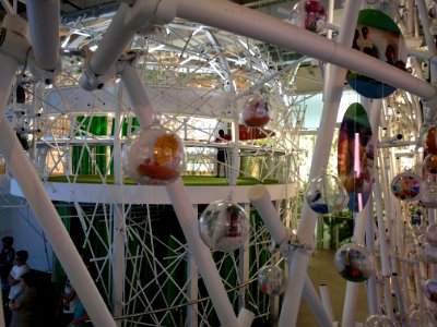 Singapore terariums that make a procussion sound Expo 2017 Astana Kazakhstan